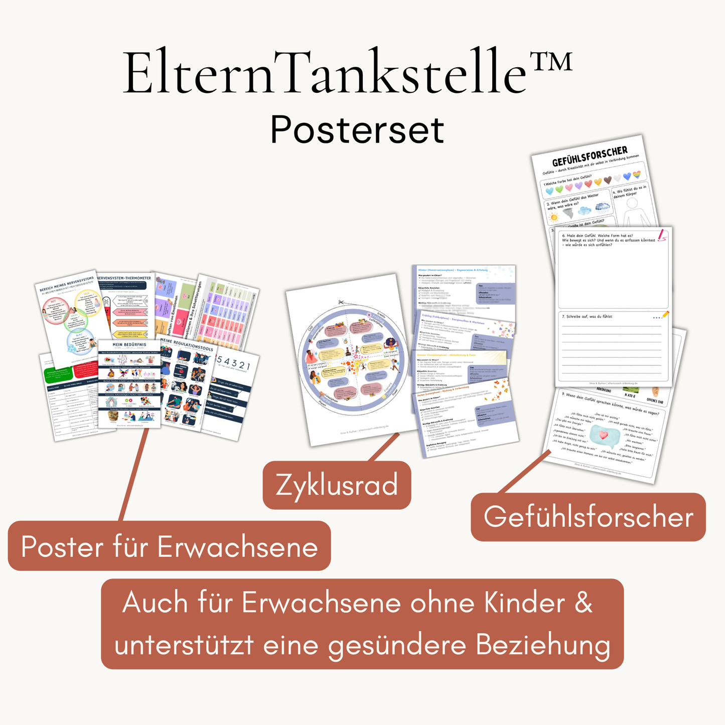 Poster - ElternTankstelle™  (Download zum selber ausdrucken)