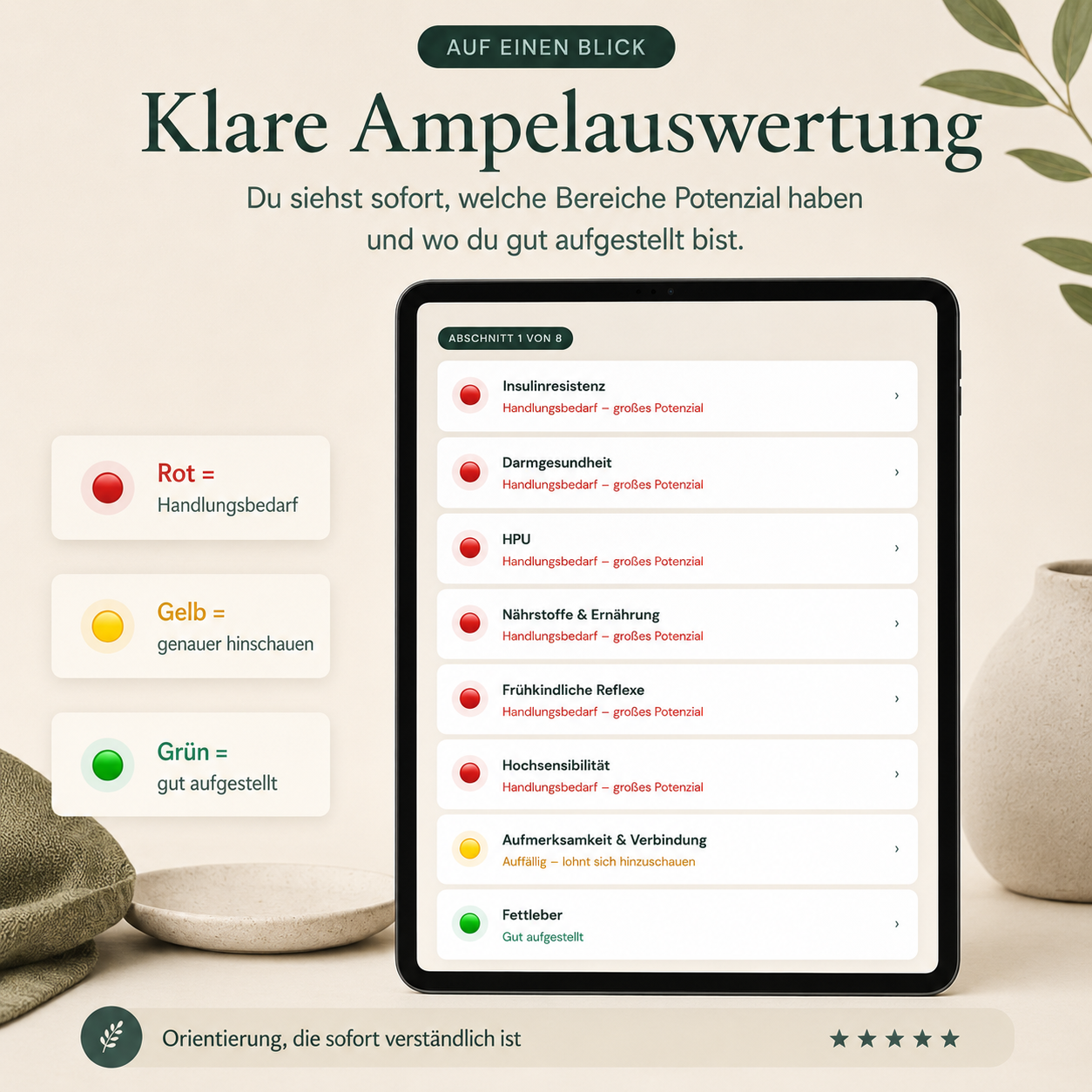 ADHS-Potenzial-Analyse - inkl. detaillierter Auswertung