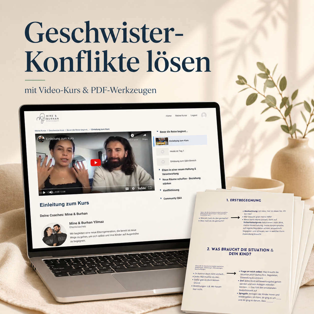 Geschwister-Kurs — Weniger Rivalität, mehr echte Verbindung