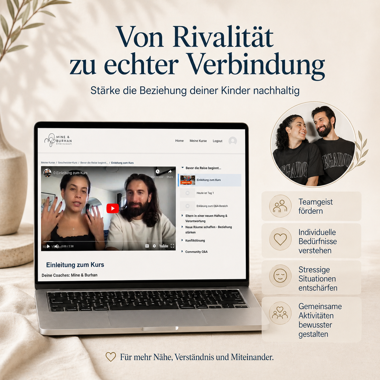 Geschwister-Kurs — Weniger Rivalität, mehr echte Verbindung