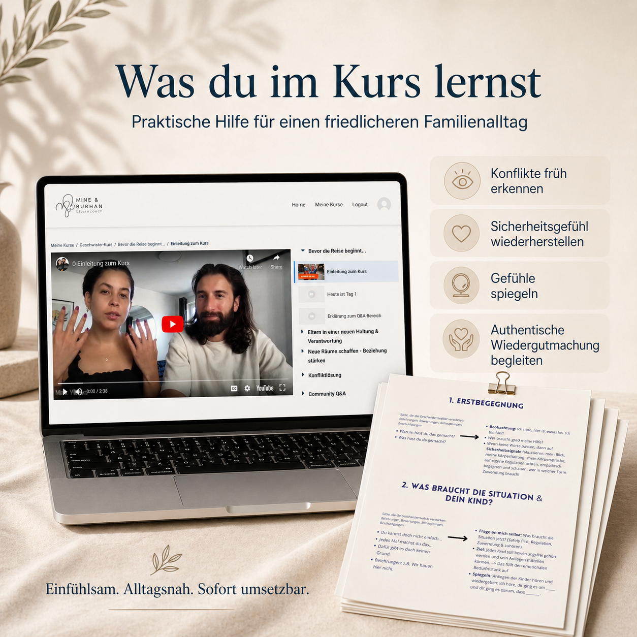 Geschwister-Kurs — Weniger Rivalität, mehr echte Verbindung