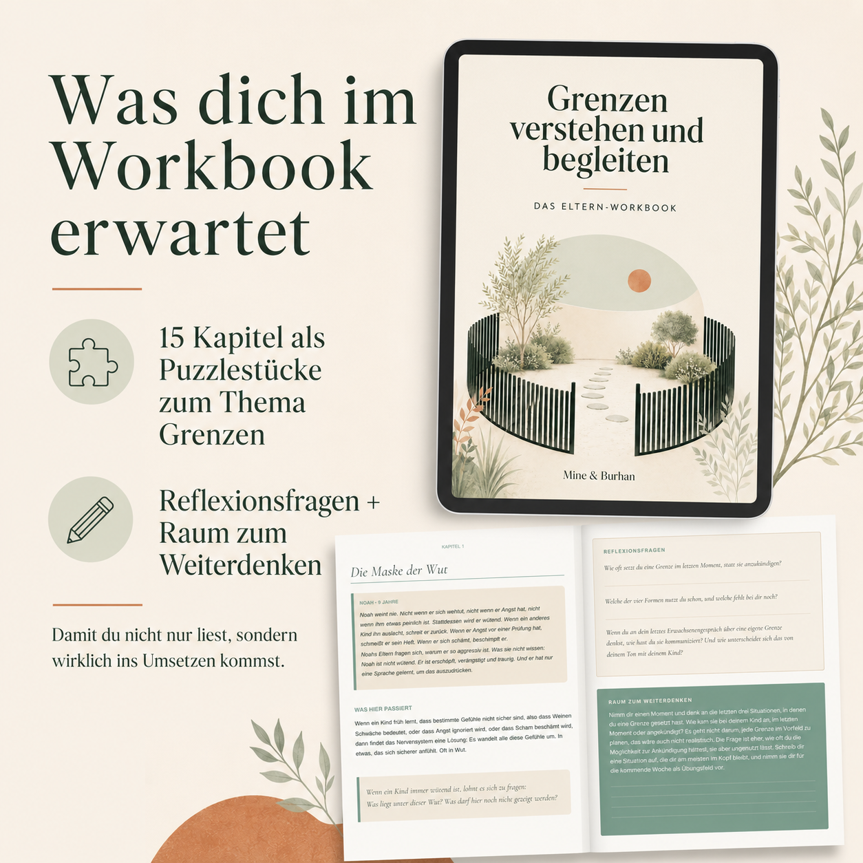 Grenzen · Das Eltern-Workbook (Digital)