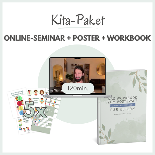 KitaPaket: Weiterbildung zum Nervensystem inkl. beider Versionen der KinderTankstelle® und Workbook