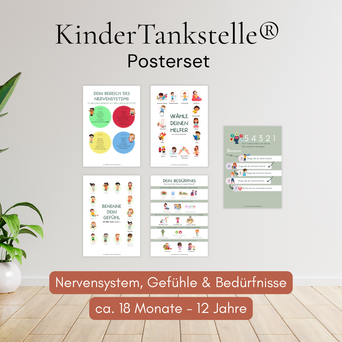 Poster KinderTankstelle®  (1,5-12 Jahre) | (Download zum selber Ausdrucken)