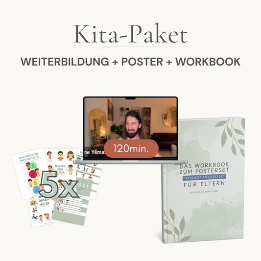 KitaPaket: Weiterbildung zum Nervensystem inkl. beider Versionen der KinderTankstelle® und Workbook
