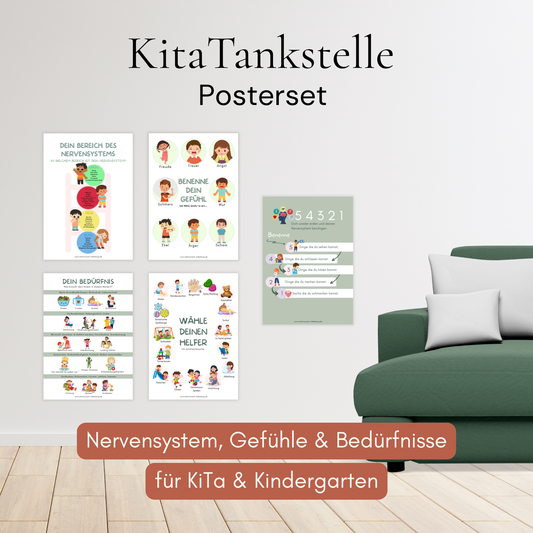 Poster KitaTankstelle™ (Download zum selber ausdrucken) | Kindergarten & KiTa
