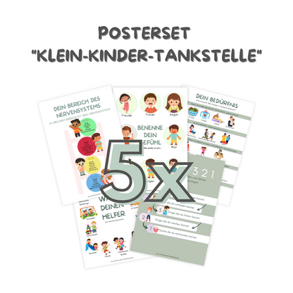 Poster KinderTankstelle®  (ab 3 Jahren) | (Download zum selber Ausdrucken)