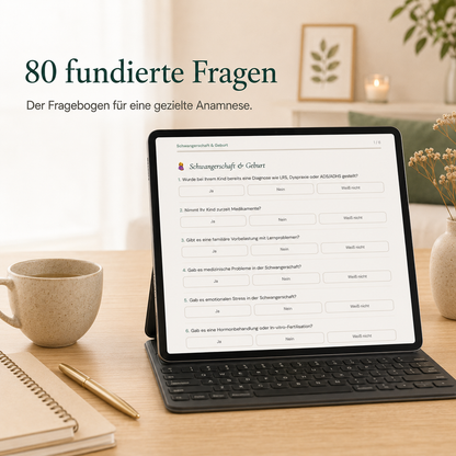 Anamnese-Tool für frühkindliche Reflexe - inkl. detaillierter Auswertung