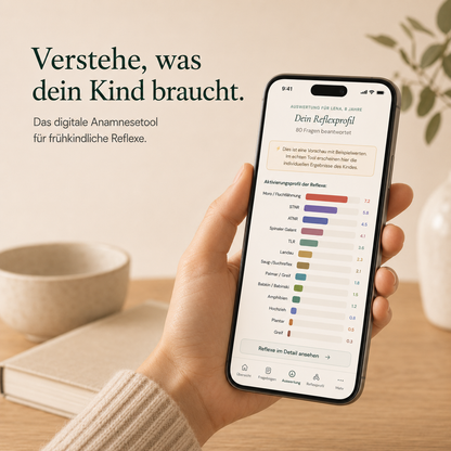 Anamnese-Tool für frühkindliche Reflexe - inkl. detaillierter Auswertung